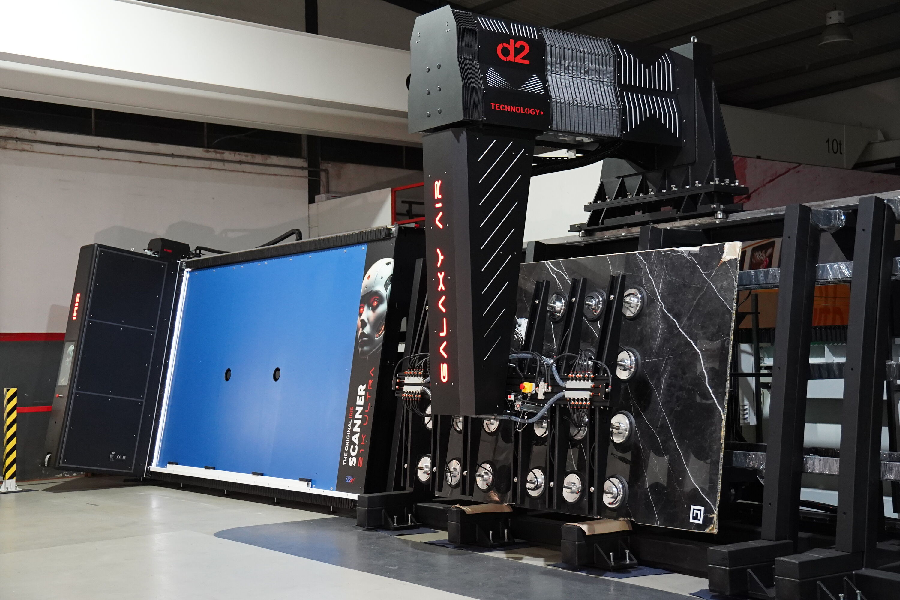 Galaxy Air Robot | Automated Slab Loader for stone Slab Scanner